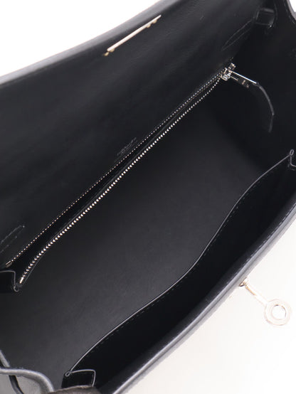 HERMES Kelly 25 - 熊貓銀 K