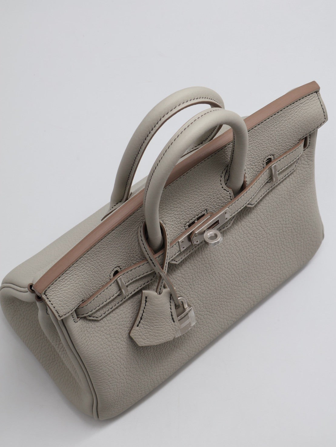 HERMES Birkin 25 - Gris Perle/Noir 珍珠灰拚黑