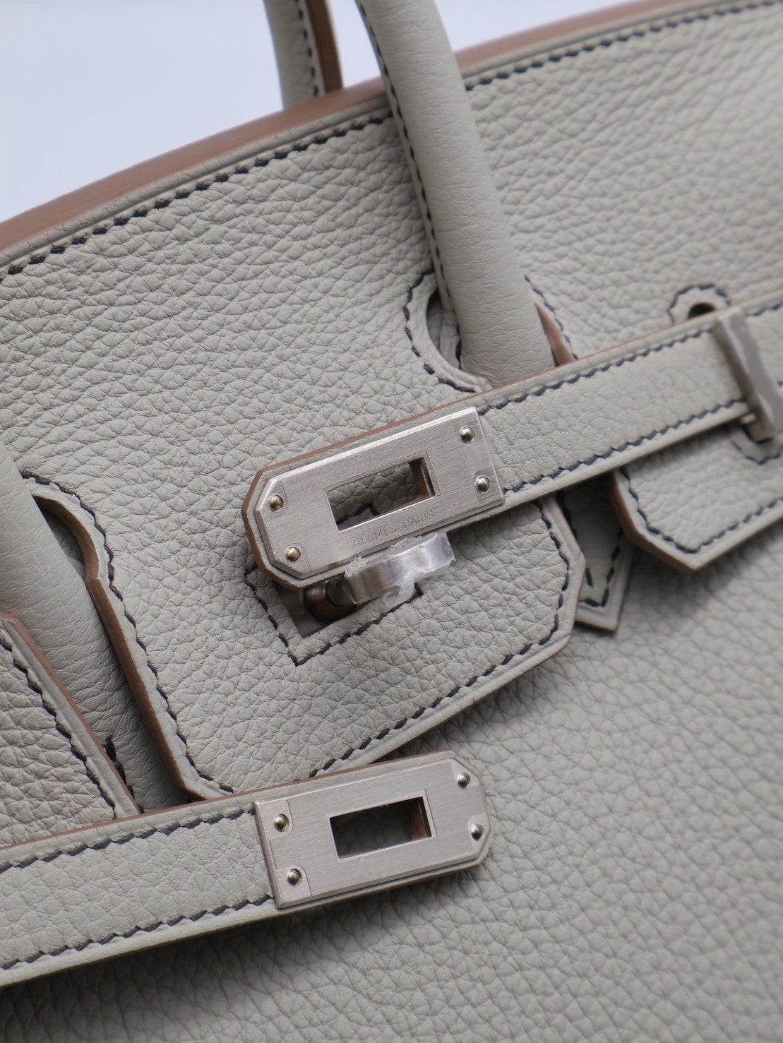HERMES Birkin 25 - Gris Perle/Noir 珍珠灰拚黑