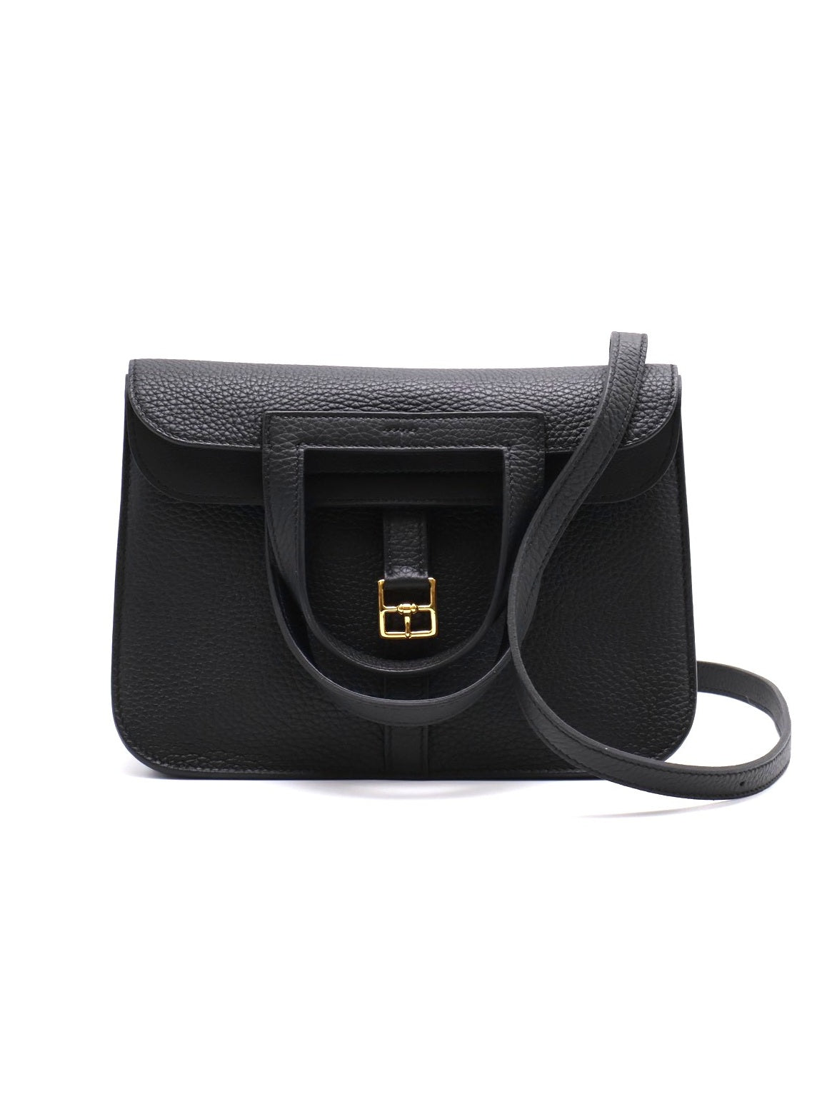 HERMES Halzan 25 - 黑金 W