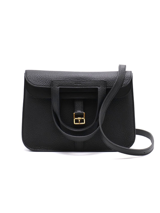 HERMES Halzan 25 - 黑金 W