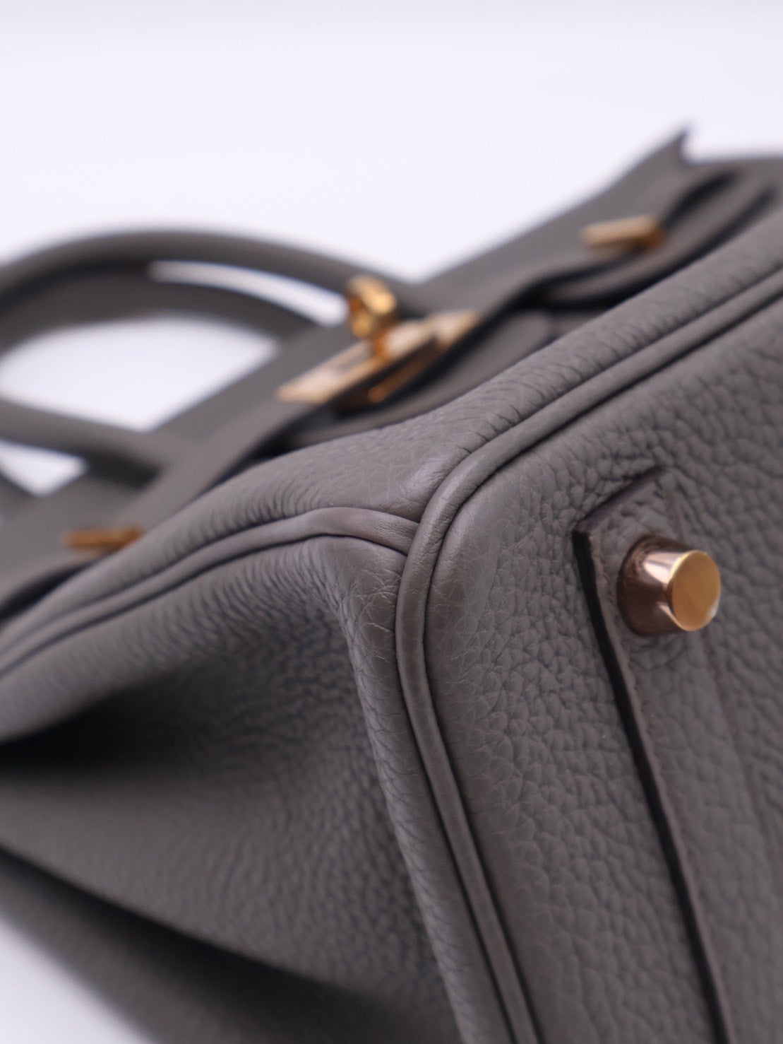 HERMES Birkin 25 - Etain 8F 錫器灰玫瑰金 Z
