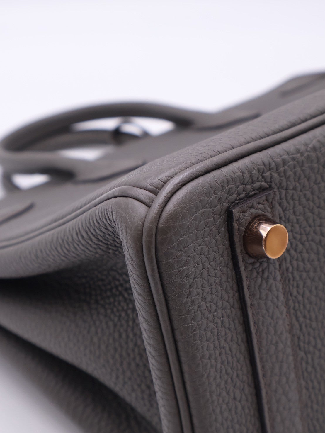 HERMES Birkin 25 - Etain 8F 錫器灰玫瑰金 Z