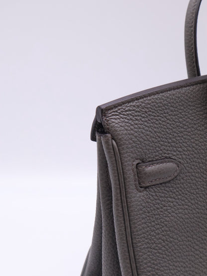 HERMES Birkin 25 - Etain 8F 錫器灰玫瑰金 Z