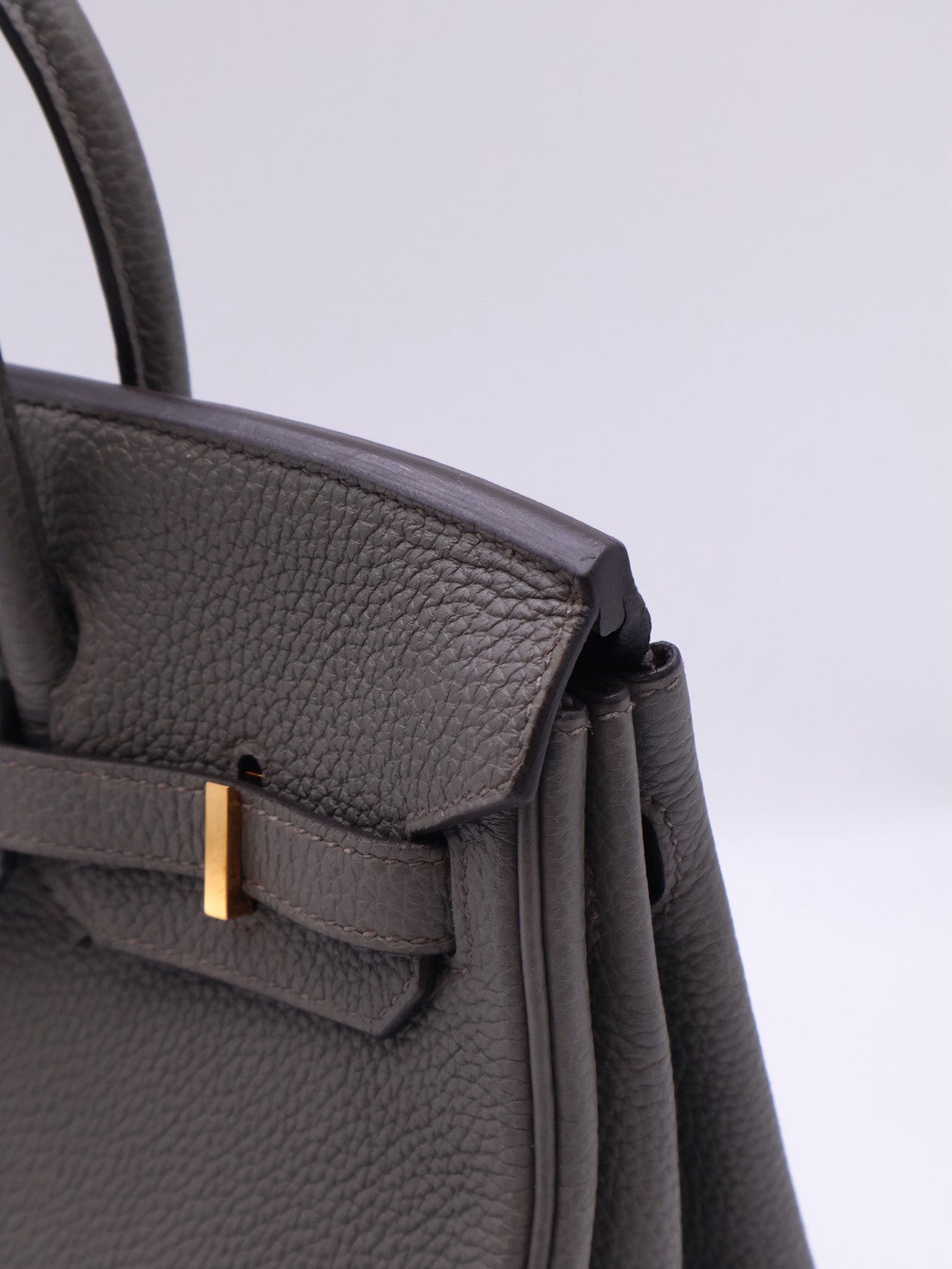 HERMES Birkin 25 - Etain 8F 錫器灰玫瑰金 Z