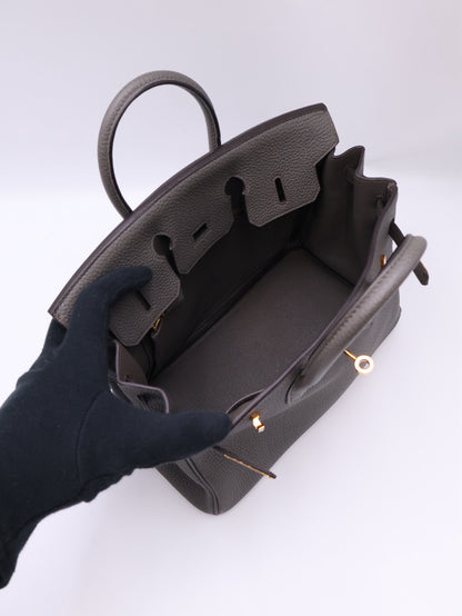 HERMES Birkin 25 - Etain 8F 錫器灰玫瑰金 Z
