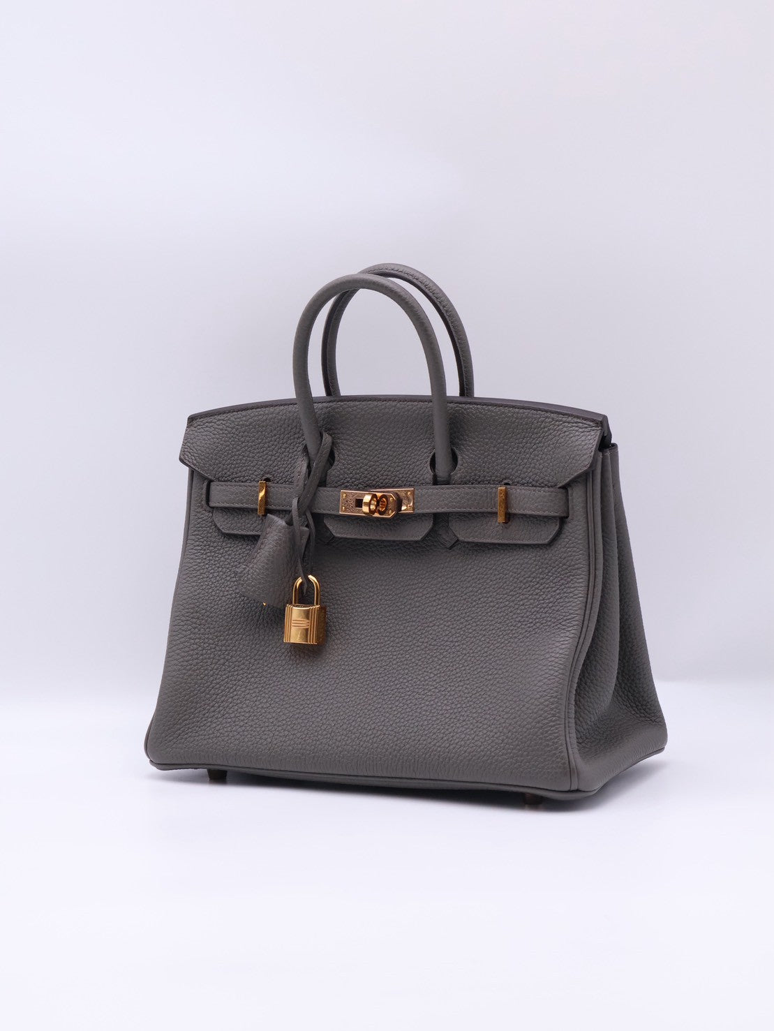 HERMES Birkin 25 - Etain 8F 錫器灰玫瑰金 Z