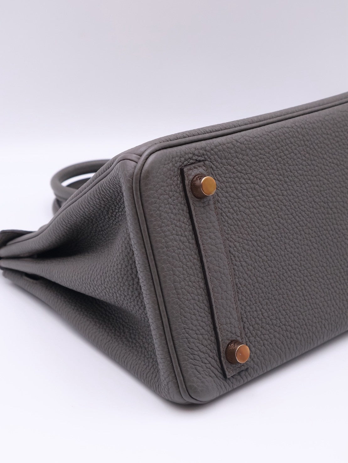 HERMES Birkin 25 - Etain 8F 錫器灰玫瑰金 Z