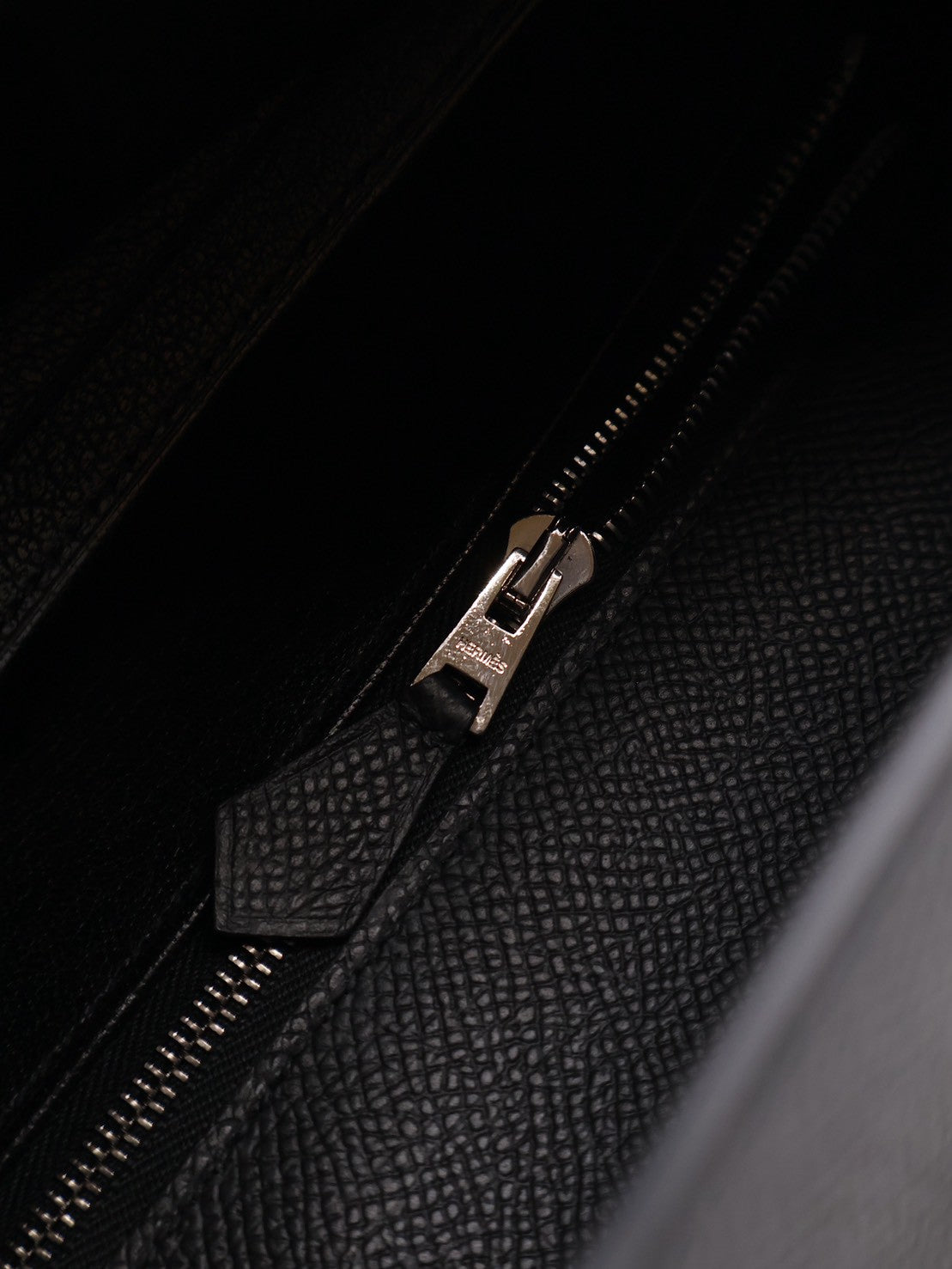 HERMES Kelly 25 - Noir 89 黑銀 G