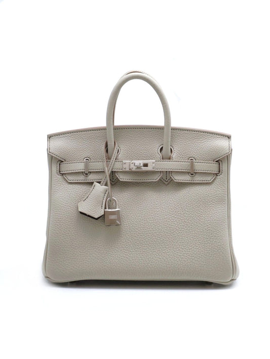 HERMES Birkin 25 - Gris Perle/Noir 珍珠灰拚黑