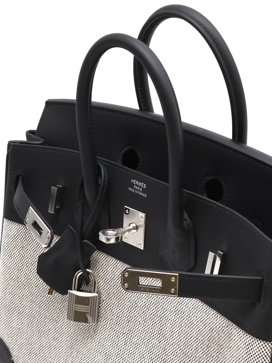 HERMES Birkin 25 - 熊貓銀