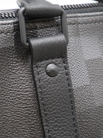 LOUIS VUITTON KeepAll 25 - 像素棋盤格黑