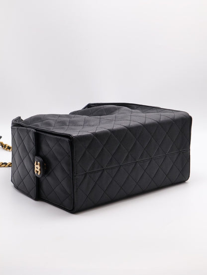 CHANEL 25 Hobo bag - 中號黑金