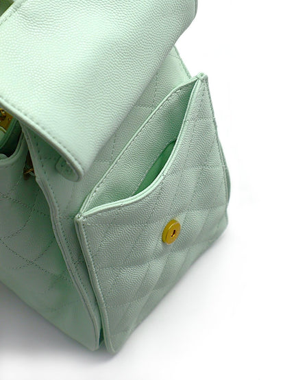 CHANEL 25 Hobo bag - 小號薄荷綠金