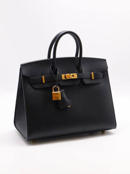 HERMES Birkin 25 - 黑金 Z