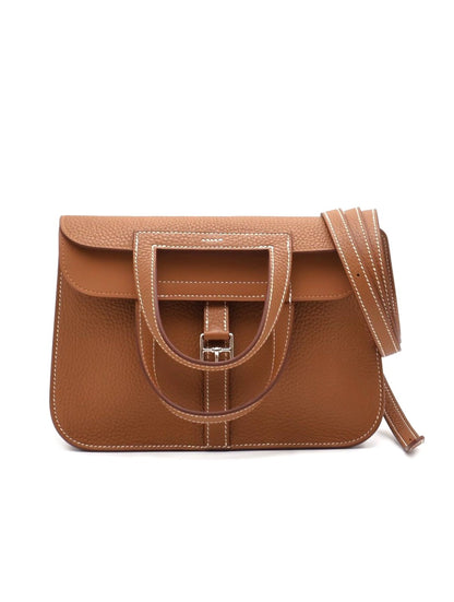 HERMES Halzan 25 - 金棕銀 K