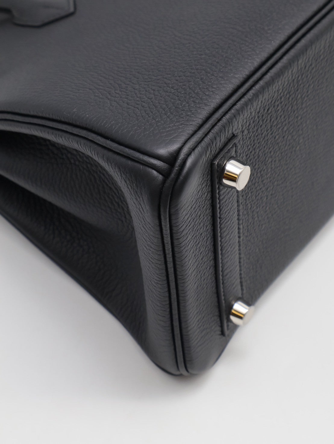 HERMES Birkin 25 - Noir 89 黑銀 K