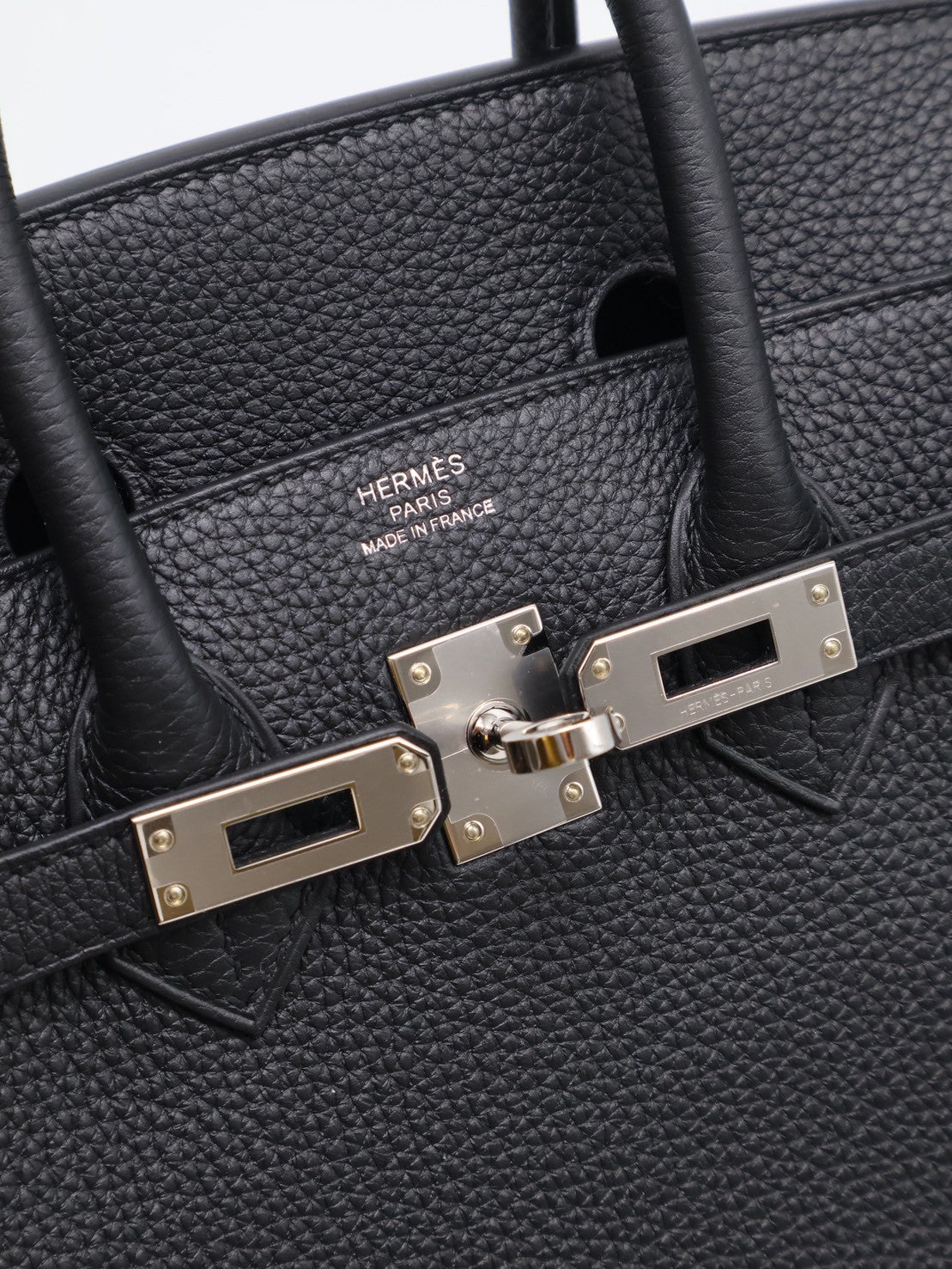 HERMES Birkin 25 - Noir 89 黑銀 K