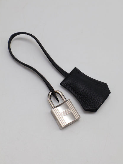 HERMES Birkin 25 - Noir 89 黑銀 K
