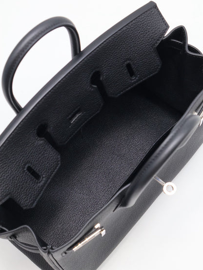 HERMES Birkin 25 - Noir 89 黑銀 K