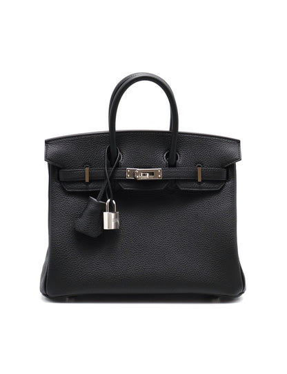 HERMES Birkin 25 - Noir 89 黑銀 K
