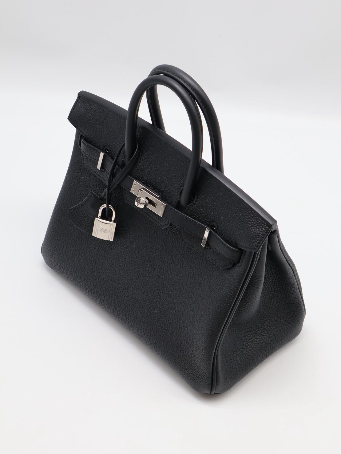 HERMES Birkin 25 - Noir 89 黑銀 K