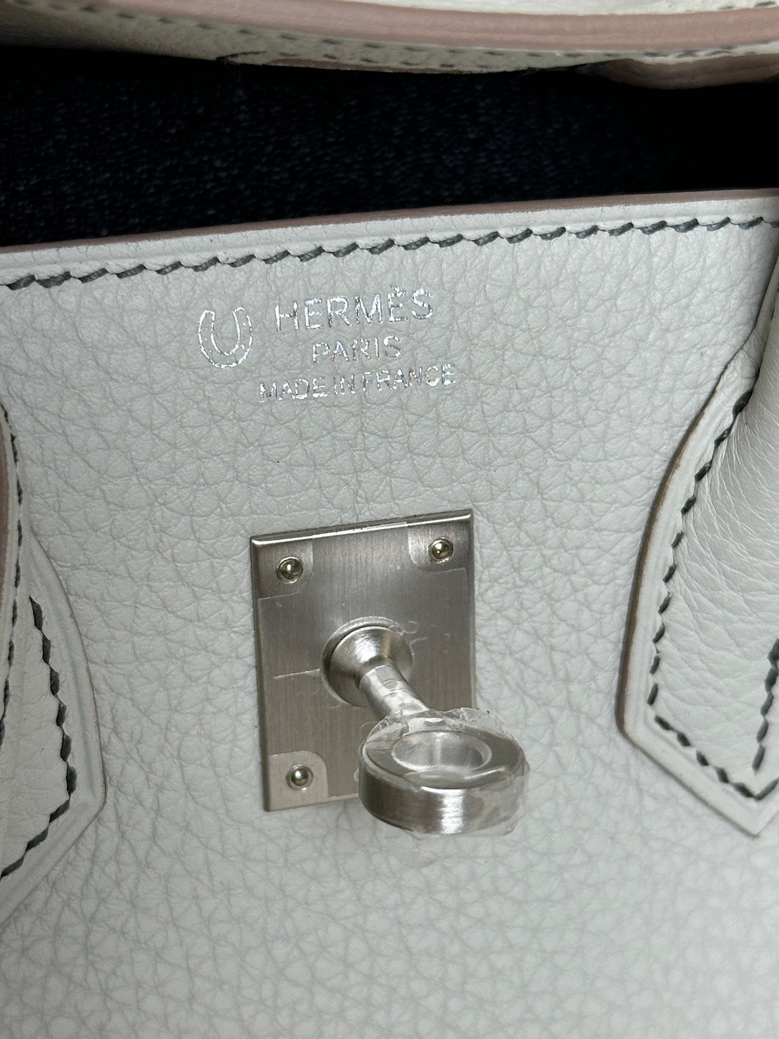 HERMES Birkin 25 - 珍珠灰拚黑