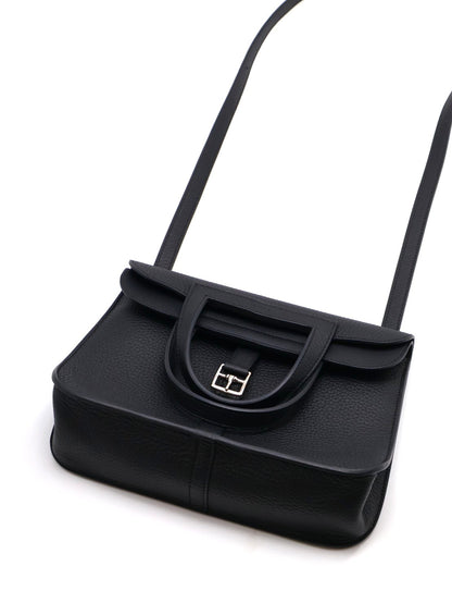 HERMES Halzan 25 - 黑銀