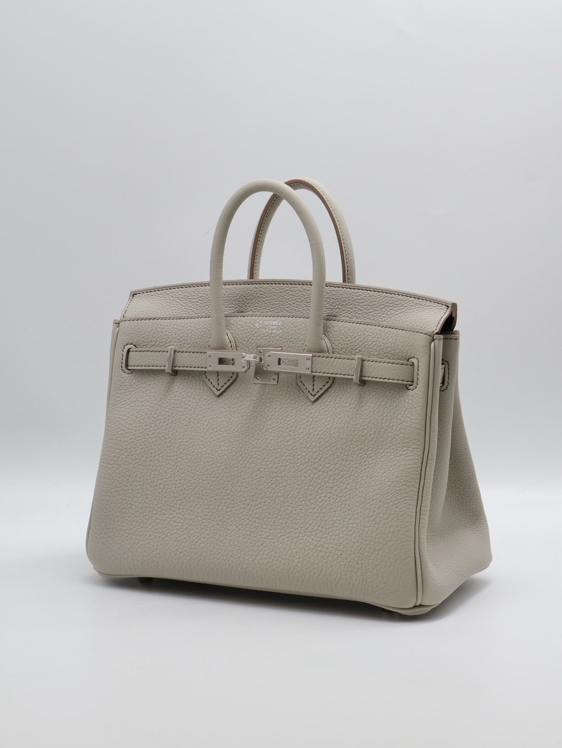HERMES Birkin 25 - Gris Perle/Noir 珍珠灰拚黑