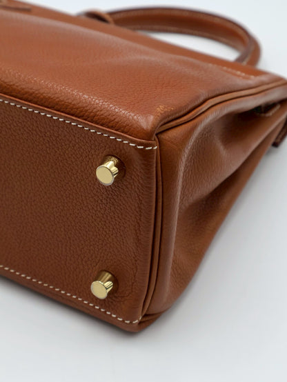 HERMES Kelly 25 馬鞍皮 - Gold 37 金棕金 Z