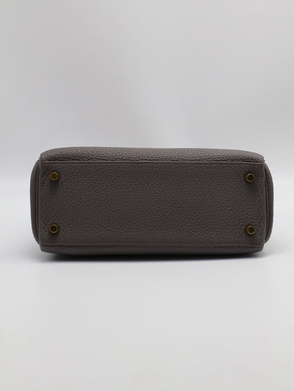 HERMES Kelly 25 - 錫器灰金 Z