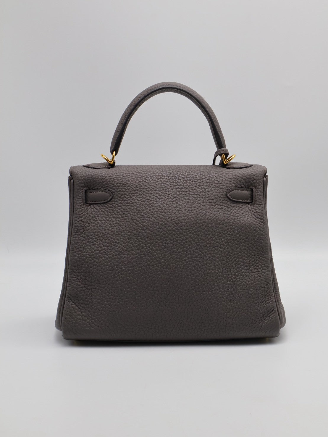 HERMES Kelly 25 - Etain 8F 錫器灰金 Z
