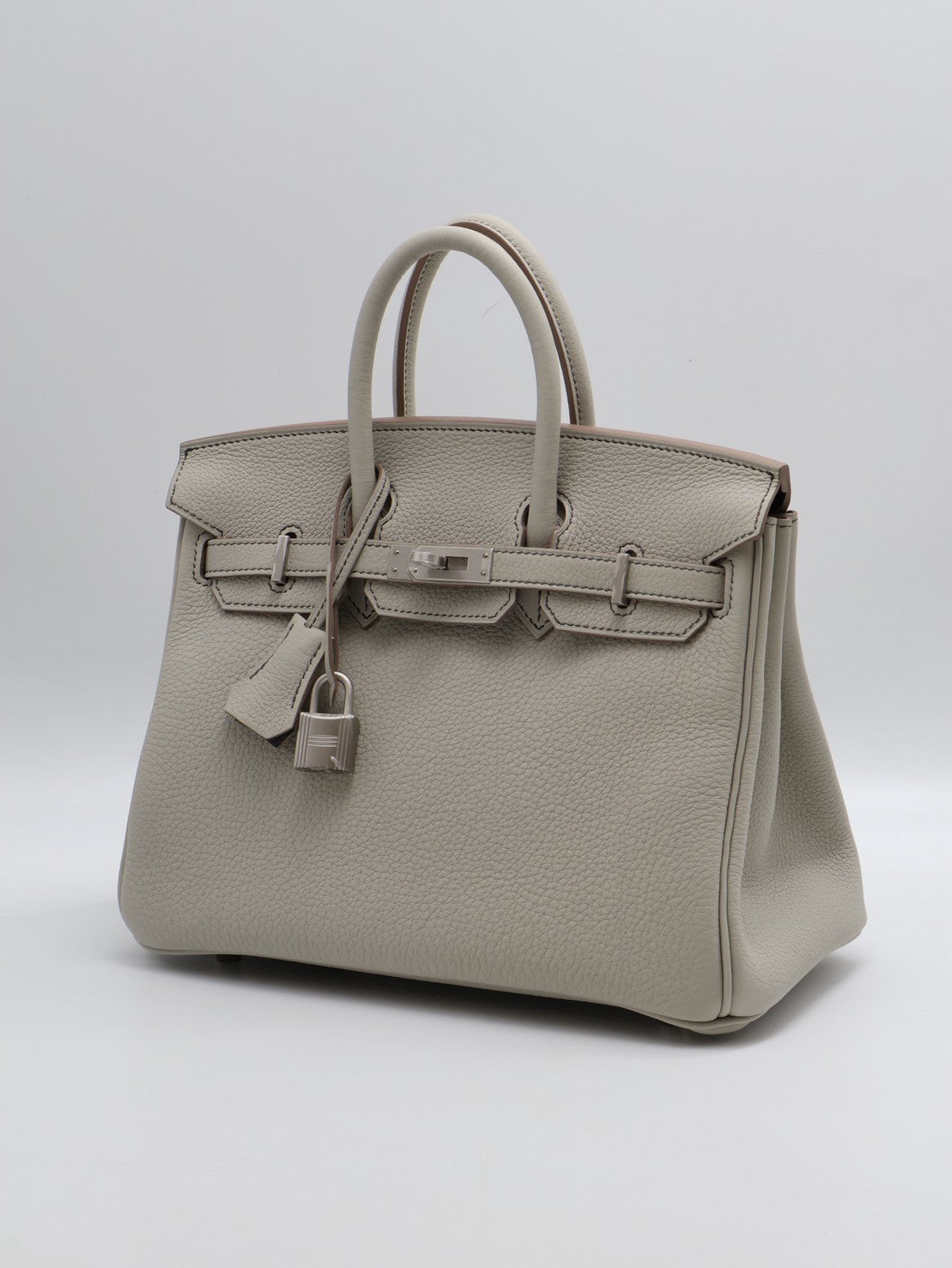 HERMES Birkin 25 - Gris Perle/Noir 珍珠灰拚黑