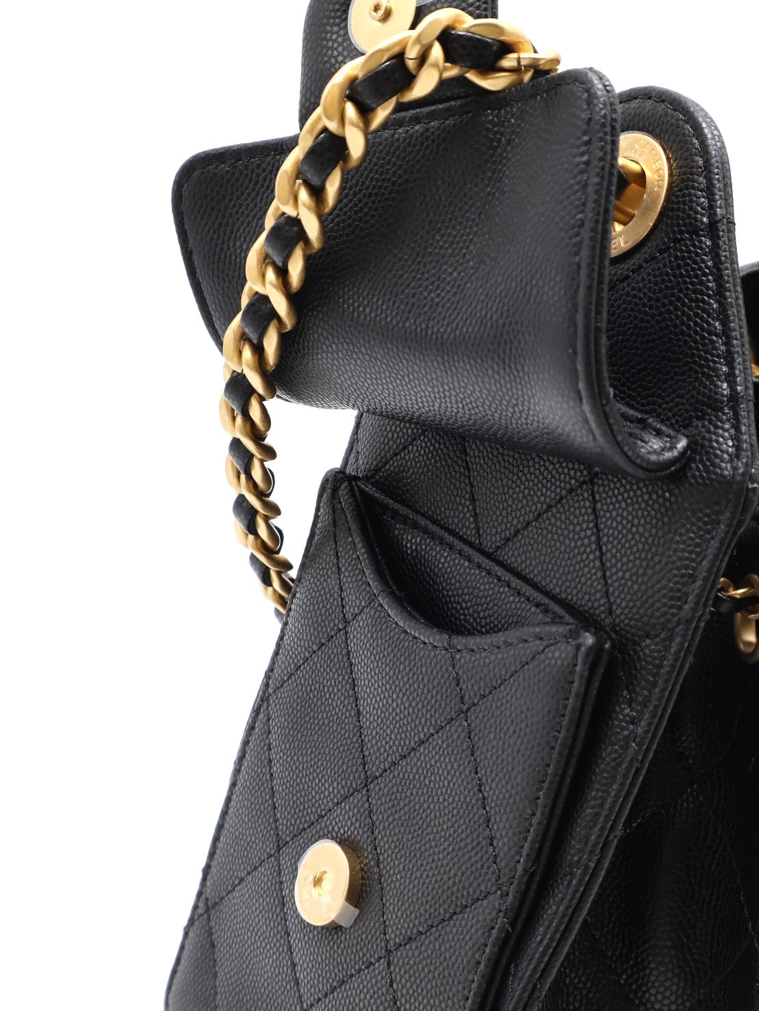 CHANEL 25 Mini hobo bag - 小號黑金