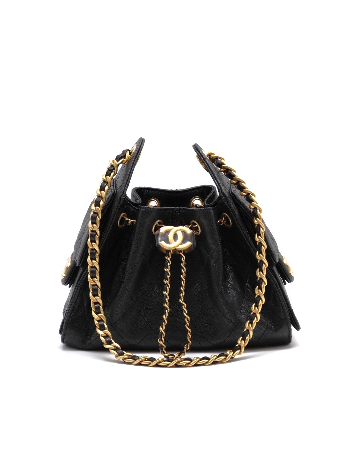 CHANEL 25 Mini hobo bag - 小號黑金