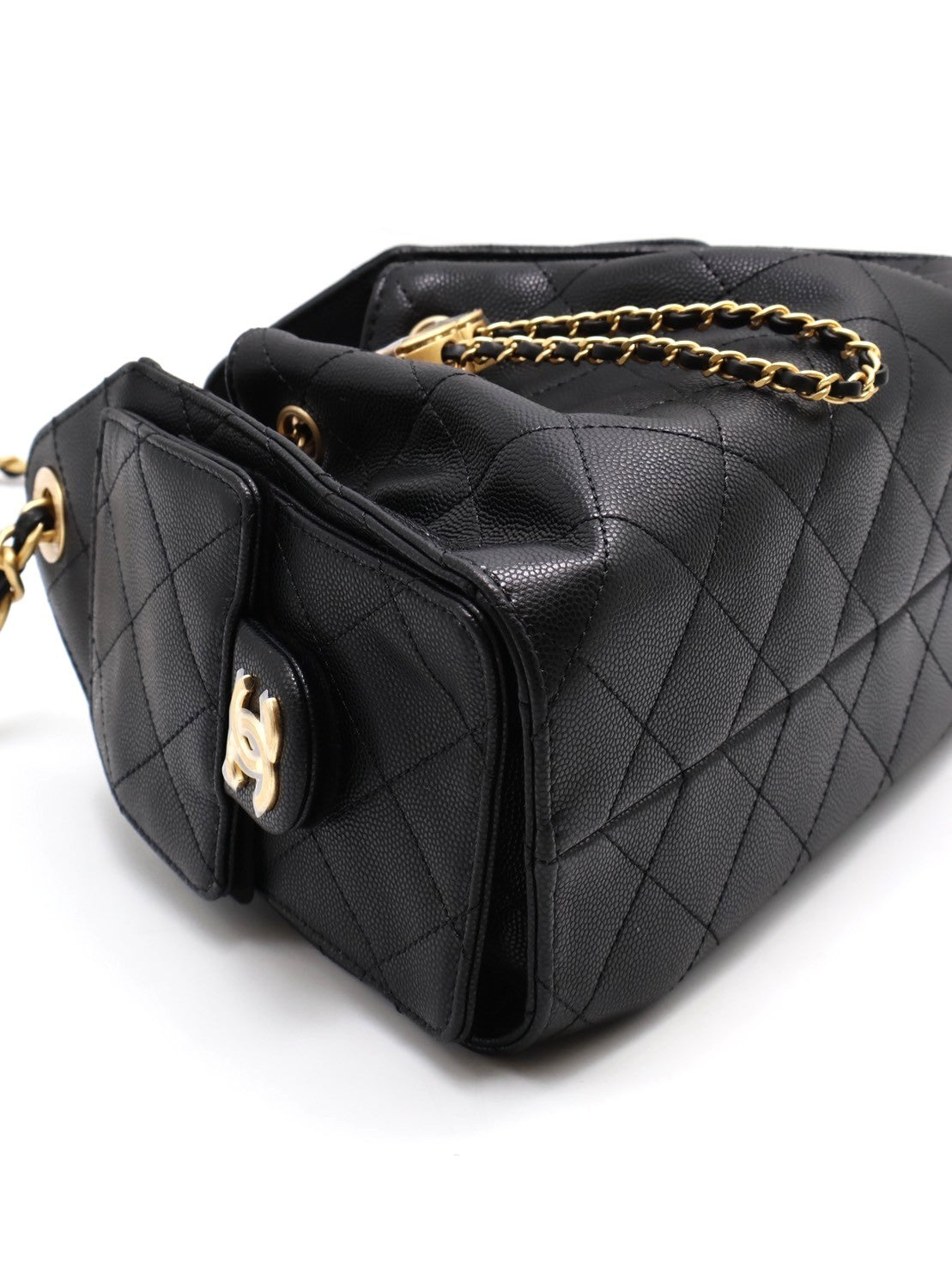 CHANEL 25 Mini hobo bag - 小號黑金