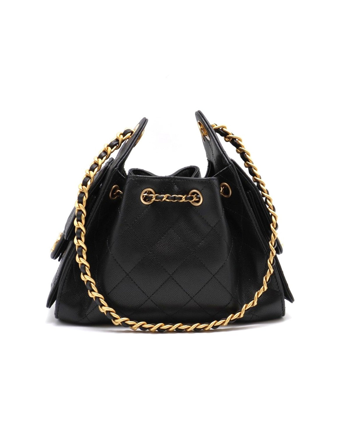 CHANEL 25 Mini hobo bag - 小號黑金