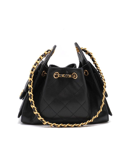 CHANEL 25 Mini hobo bag - 小號黑金
