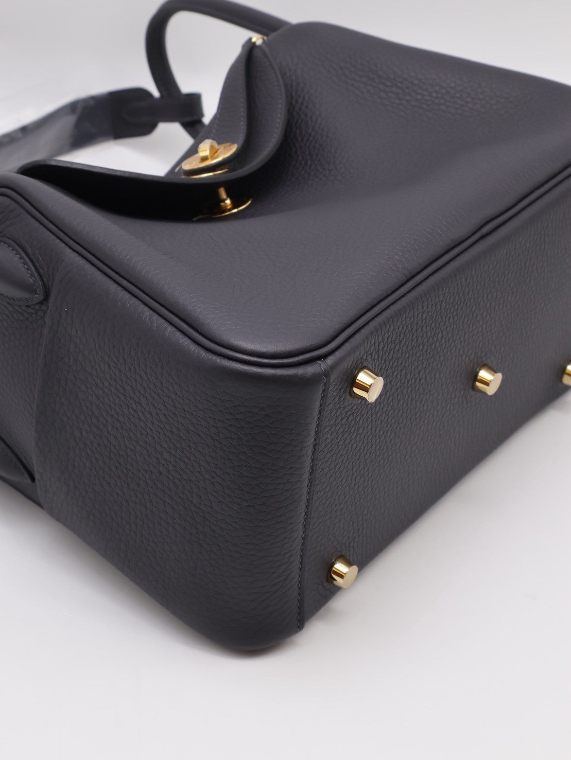HERMES Lindy 26 - Caban 3Y 水冰藍金 K