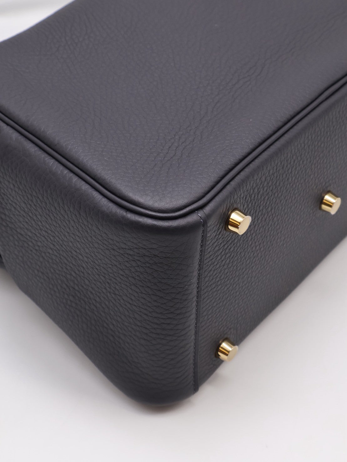 HERMES Lindy 26 - Caban 3Y 水冰藍金 K