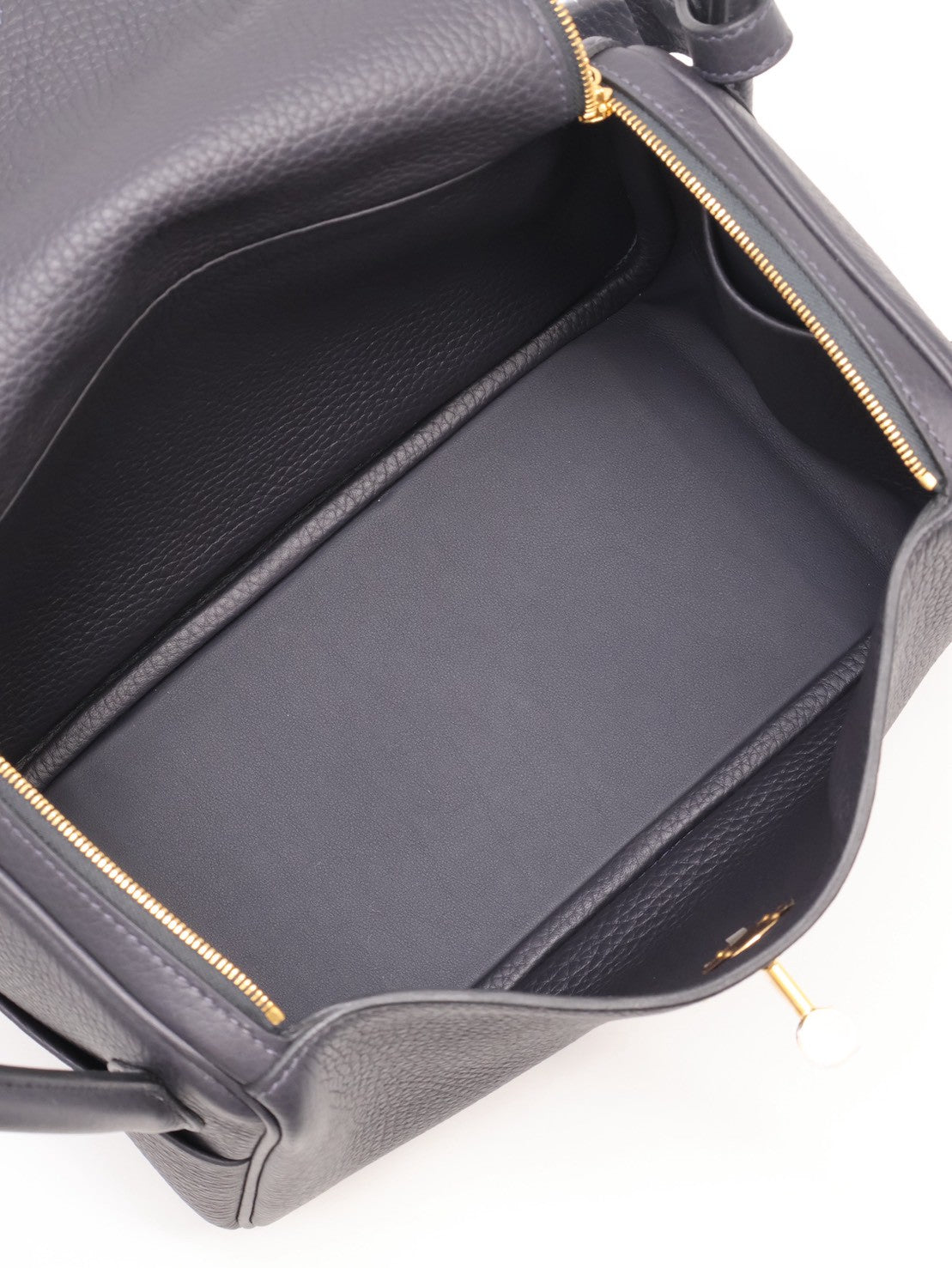 HERMES Lindy 26 - Caban 3Y 水冰藍金 K
