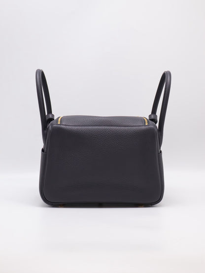 HERMES Lindy 26 - Caban 3Y 水冰藍金 K