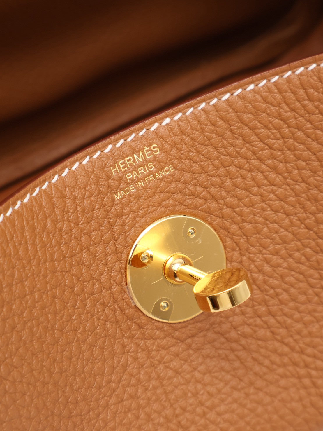 HERMES Lindy 26 - Gold 37 金棕金 Z