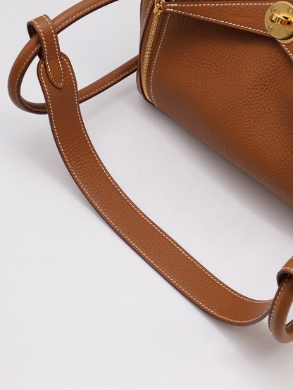 HERMES Lindy 26 - Gold 37 金棕金 Z