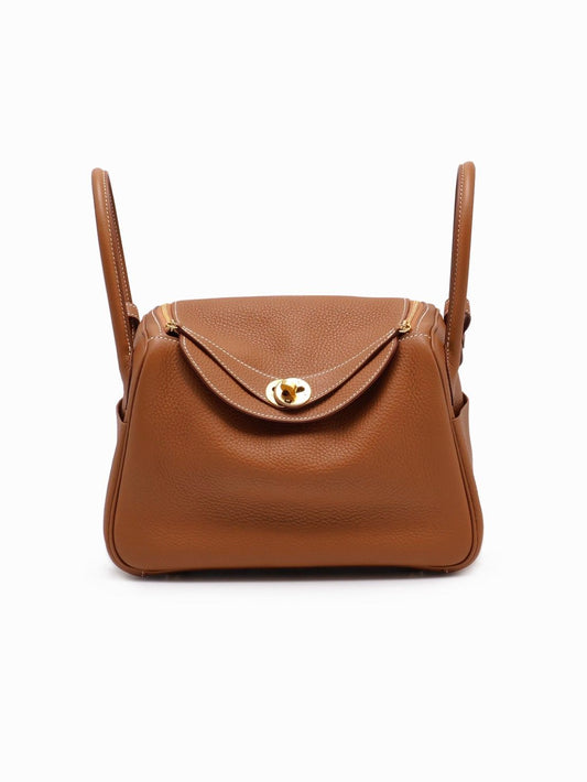 HERMES Lindy 26 - Gold 37 金棕金 Z