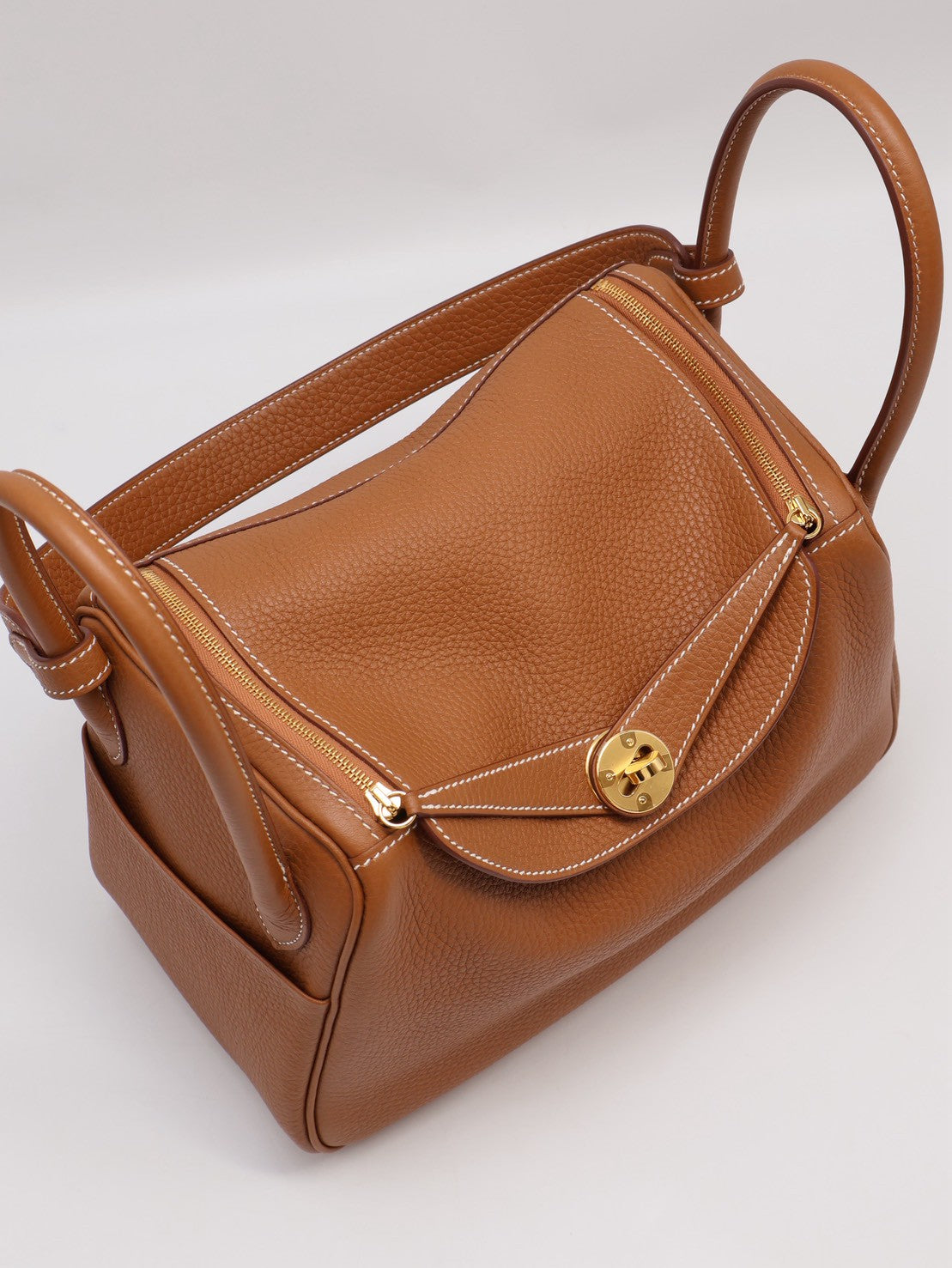 HERMES Lindy 26 - Gold 37 金棕金 Z