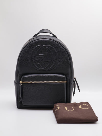 GUCCI 小牛皮鍊條後背包