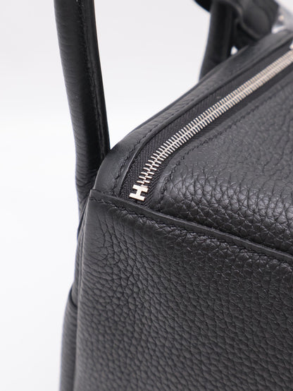 HERMES Lindy 26 - Noir 89 黑銀 U