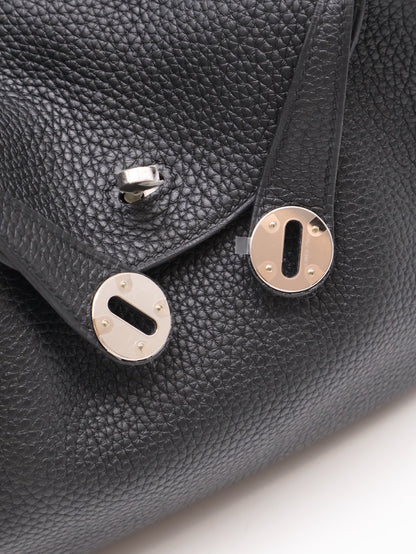 HERMES Lindy 26 - Noir 89 黑銀 U