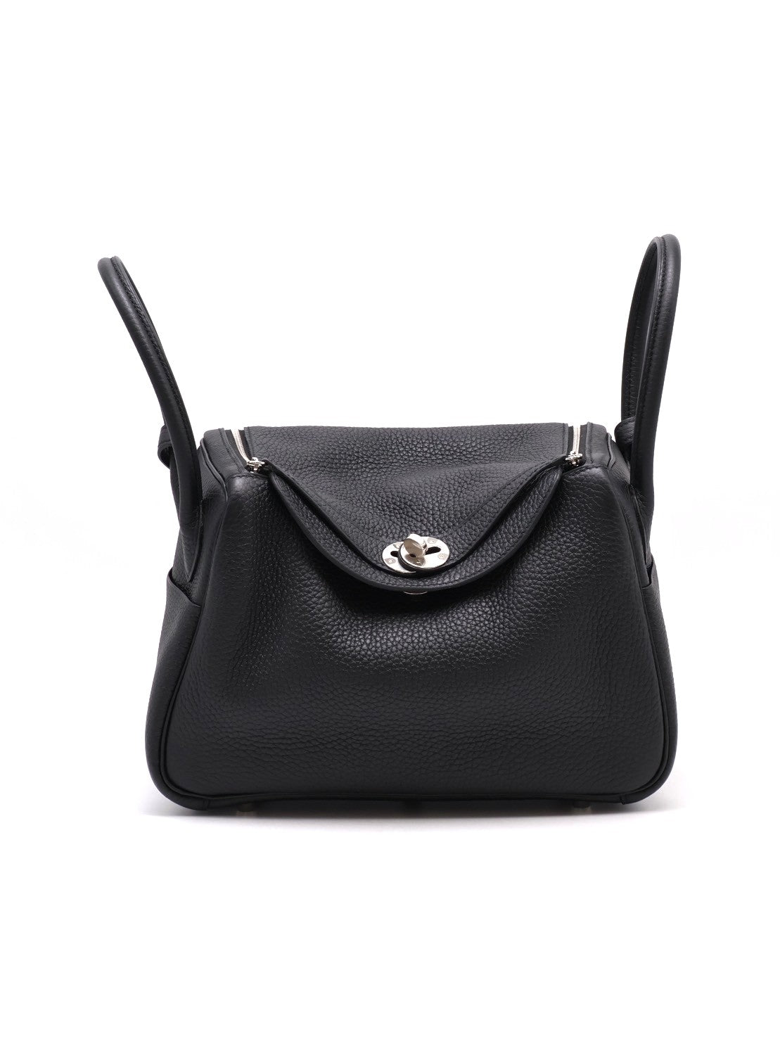 HERMES Lindy 26 - Noir 89 黑銀 U